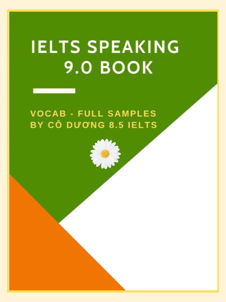 Sách Ielts Speaking by cô Dương