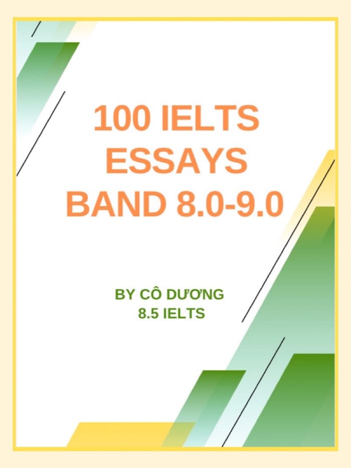 Sach 100 Ielts Essays band cao cô Dương